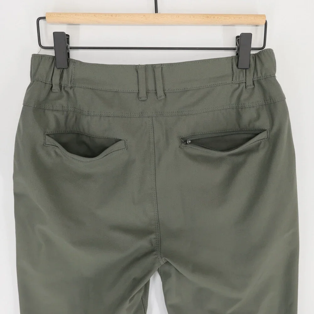 Cuts AO Jogger Pants Mens S Grayish Green Versaknit Slim Fit Tapered Activewear